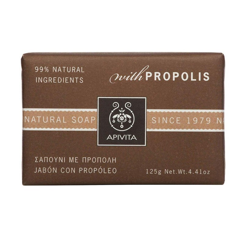 APIVITA Jabón Natural con Propóleo 125g-1