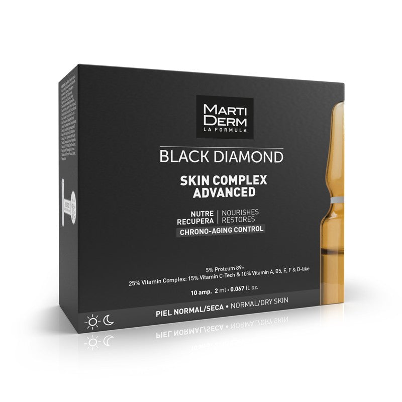 MARTIDERM Ampollas Black Diamond Skin Complex Advanced x10 Ampollas-1