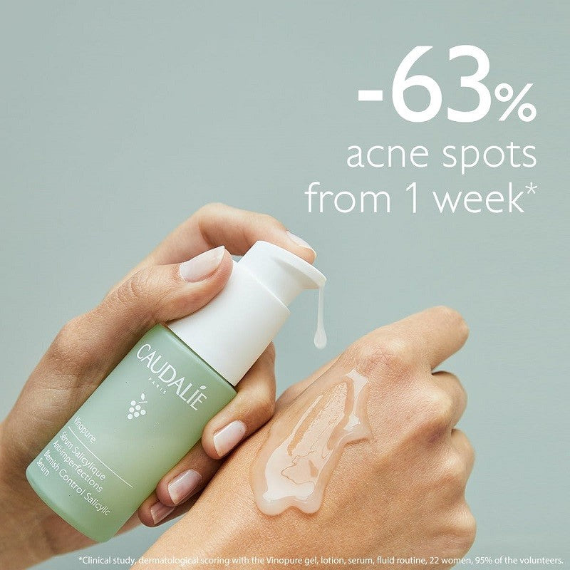 CAUDALIE Vinopure Sérum Salicílico Anti-Imperfecciones 30ml-5