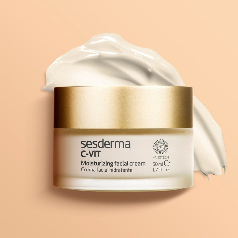 SESDERMA C-Vit Crema Facial Hidratante Piel Seca 50ml-3