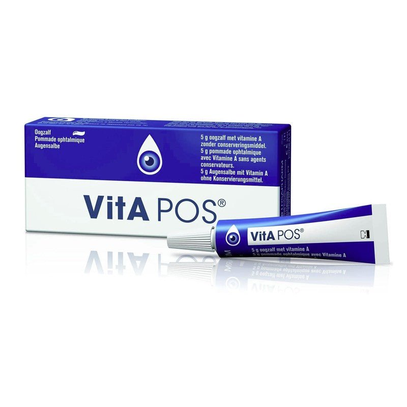 VITA-POS Pomada Oftálmica Vitamina A 5g-1