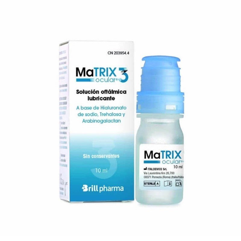 MATRIX Ocular 3 Solución Oftálmica Lubricante 10ml-1