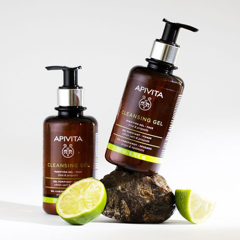 APIVITA Gel Limpiador Propóleo y Lima Piel Grasa y Mixta 200ml-2