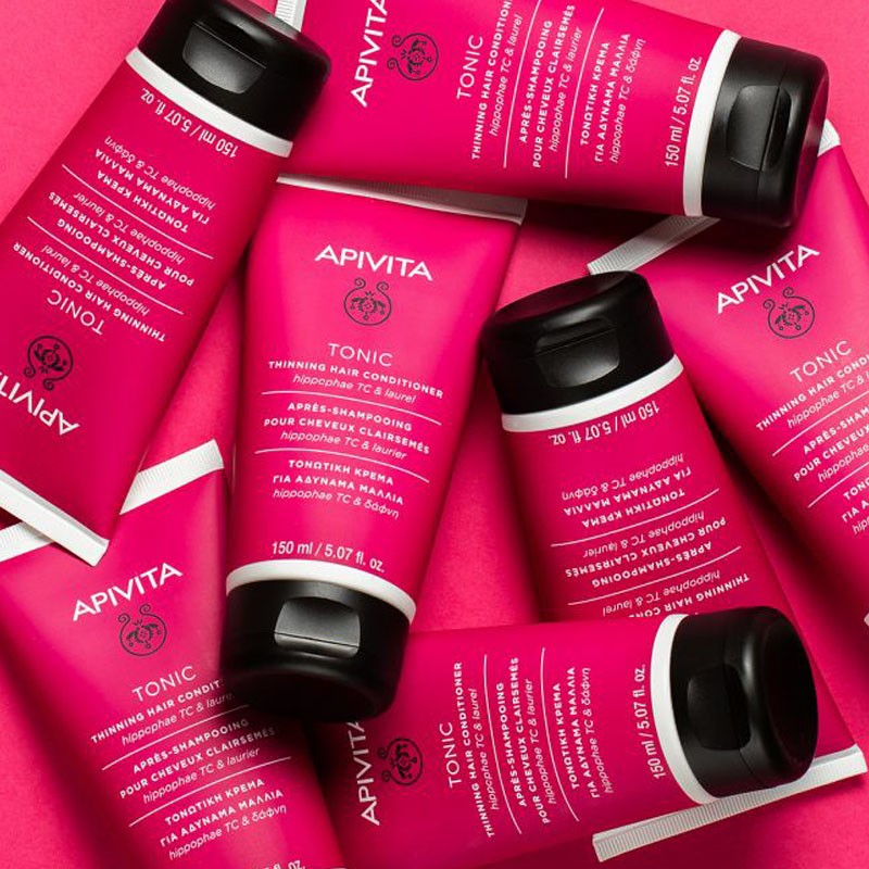 APIVITA Acondicionador Tonificante para Cabello Fino y Debilitado 150ml-4