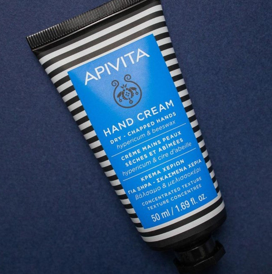 Apivita Crema de Manos Secas y Agrietadas con Hipérico 50ml-3
