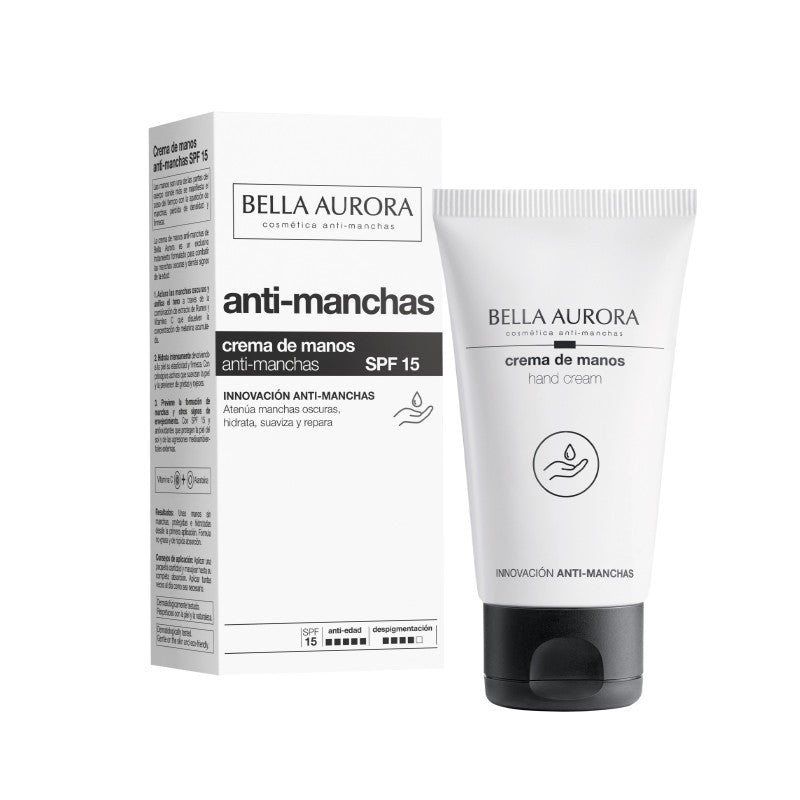 BELLA AURORA Crema de Manos Anti-Manchas SPF15 (75ml)-2