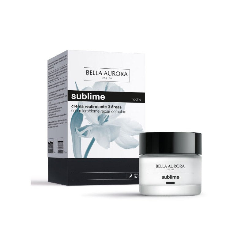BELLA AURORA Sublime Crema Reafirmante de Noche 3 áreas 50ml-1