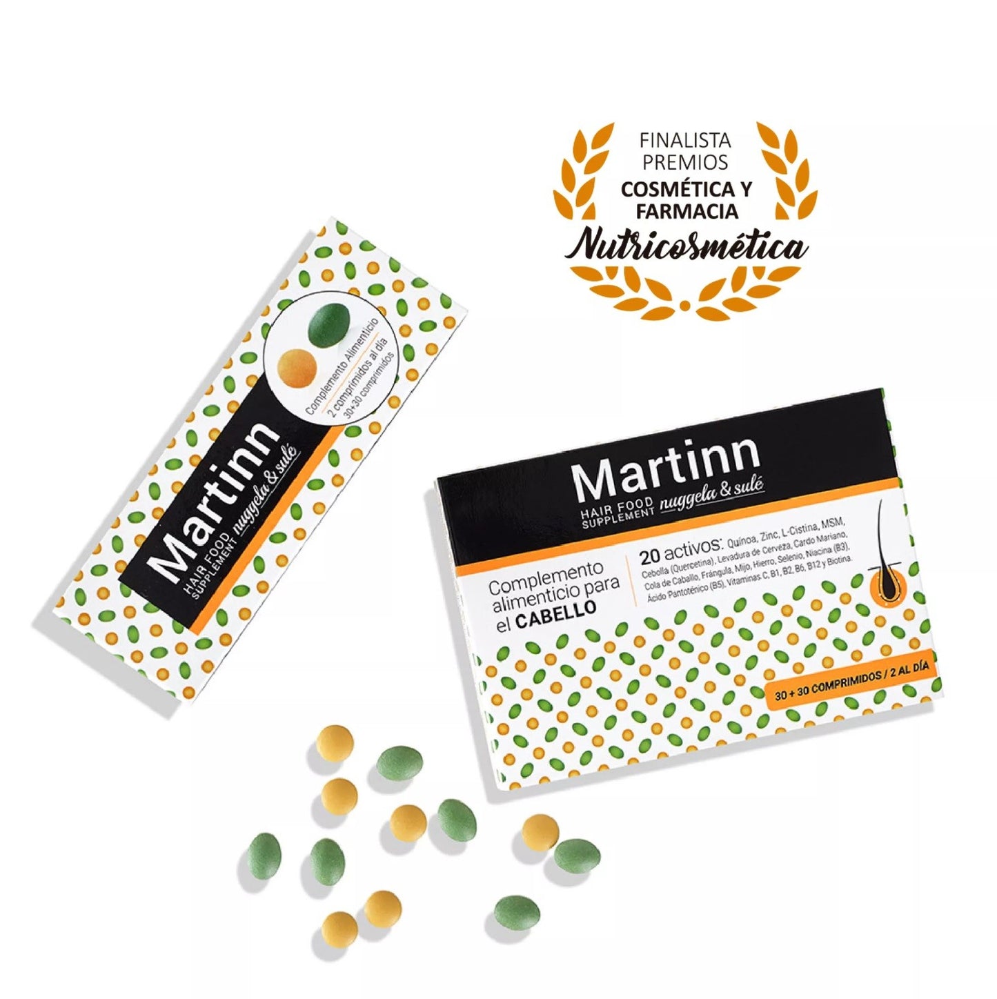 NUGGELA & SULÉ Martinn Cabello 30 + 30 comprimidos-2