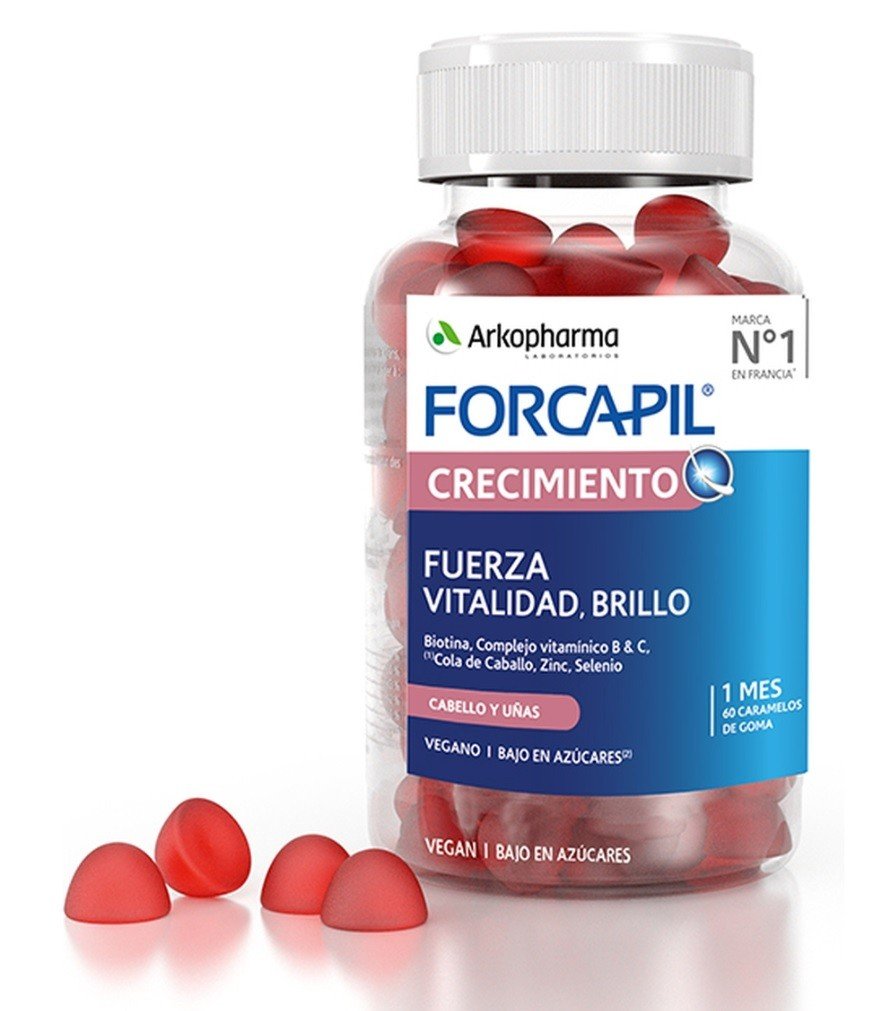 FORCAPIL Crecimiento 60 Caramelos de Goma-1