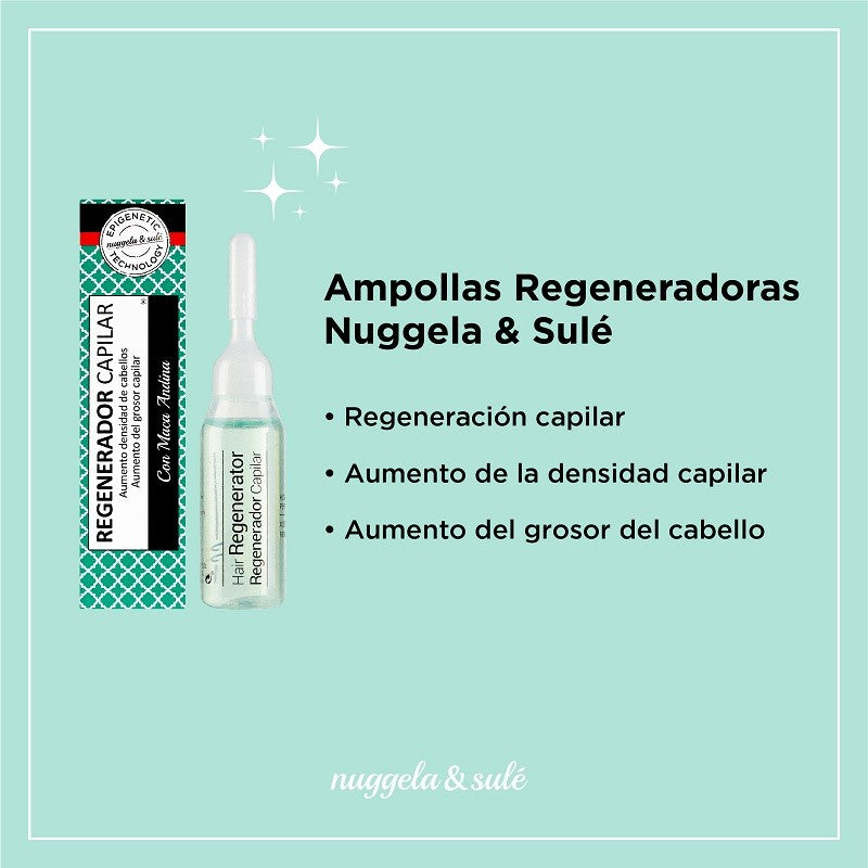 NUGGELA & SULÉ Ampollas Regeneradoras Capilares 10 ampollas-3
