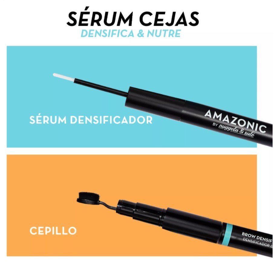 NUGGELA & SULÉ Amazonic Cejas Sérum Densificador + Cepillo 2,5ml-4