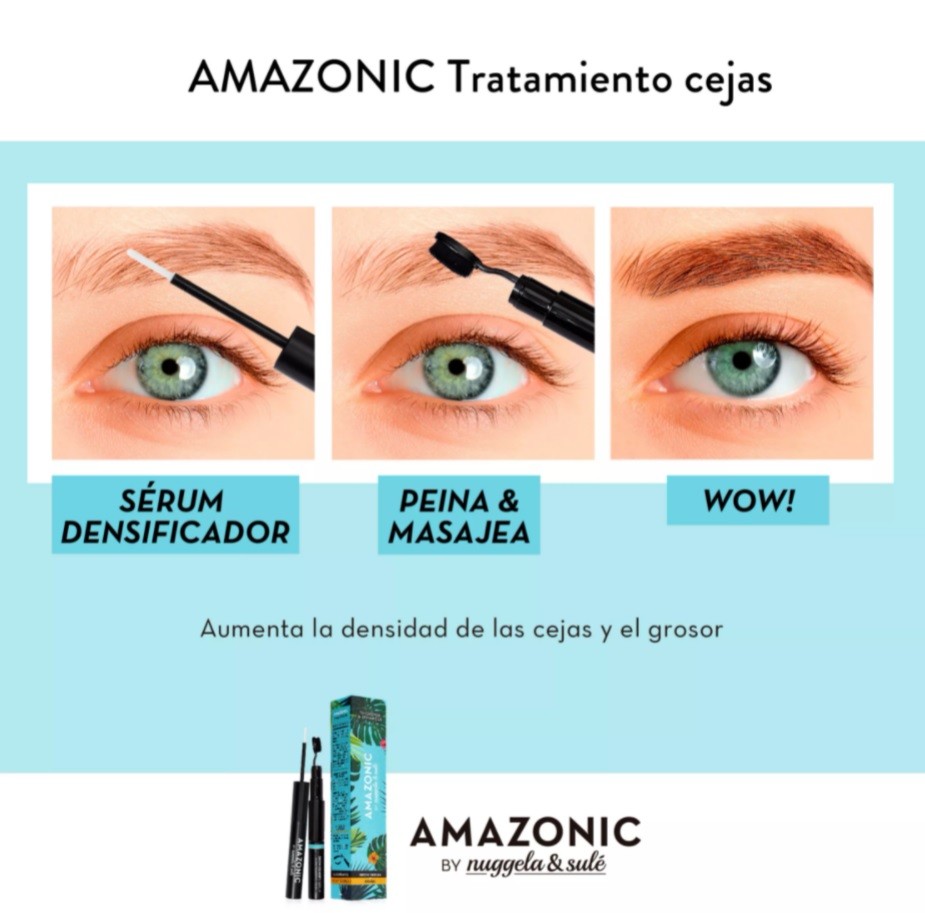 NUGGELA & SULÉ Amazonic Cejas Sérum Densificador + Cepillo 2,5ml-3