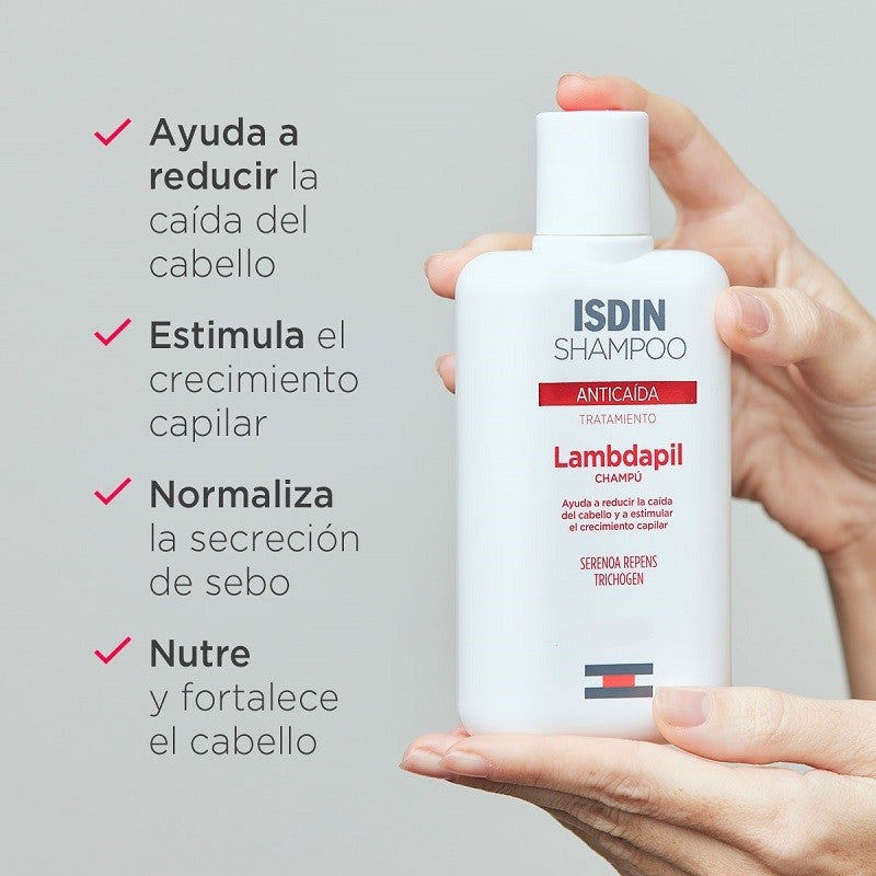 ISDIN LAMBDAPIL Champú Anticaída 400ml-2