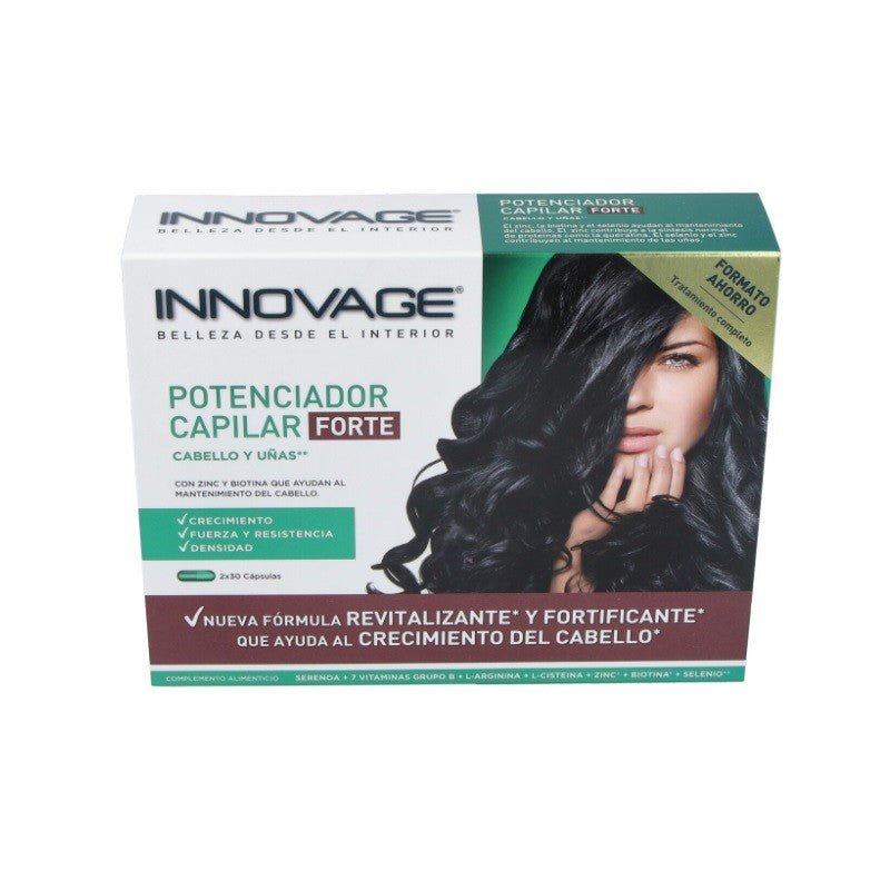 INNOVAGE Potenciador Capilar Forte Mujer DUPLO 2x30 cápsulas-1