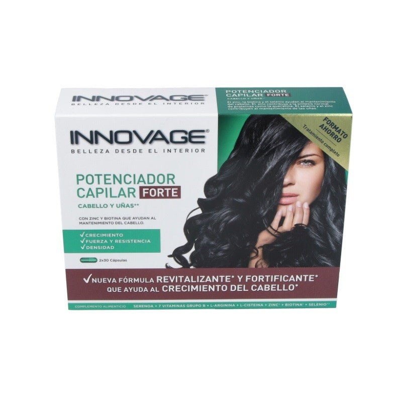 INNOVAGE Potenciador Capilar Forte Mujer DUPLO 2x30 cápsulas-1