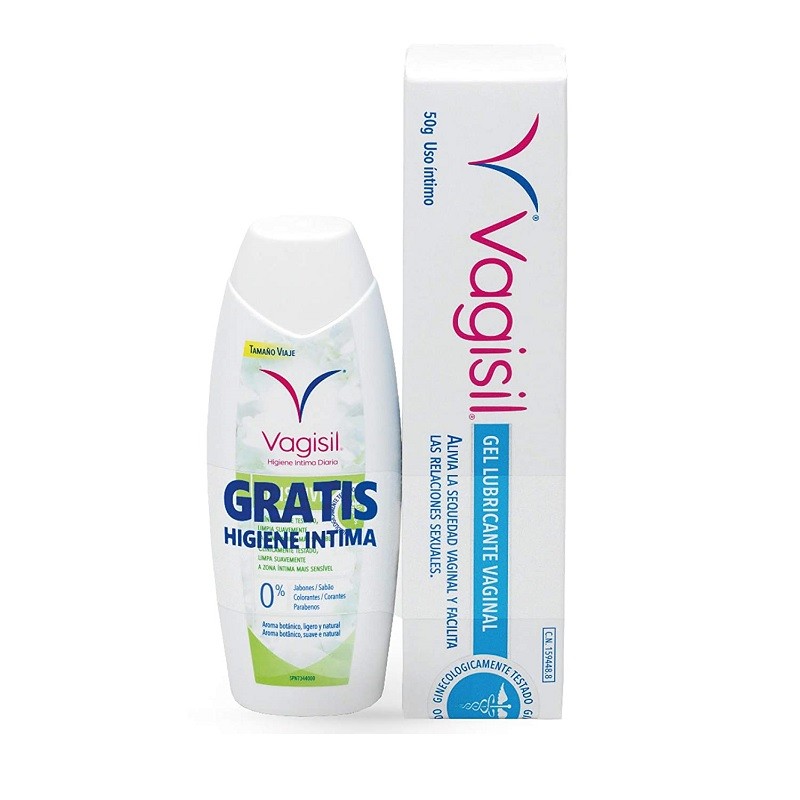 VAGISIL Gel Lubricante Vaginal 50gr + GRATIS Vagisil Sensitive Gel 75ml-1