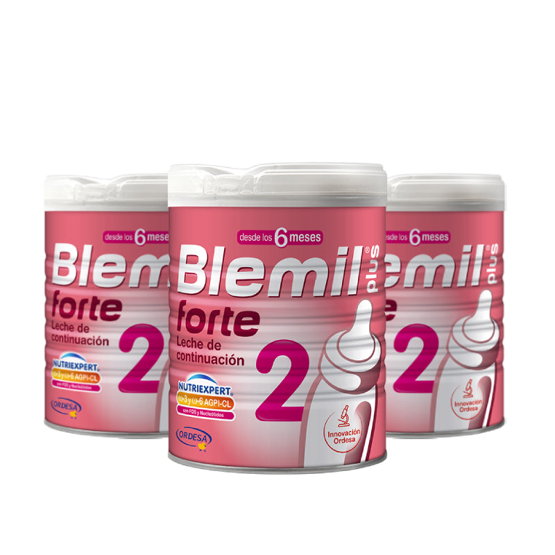 PACK BLEMIL Plus 2 Forte Leche de Continuación 3x800gr-9