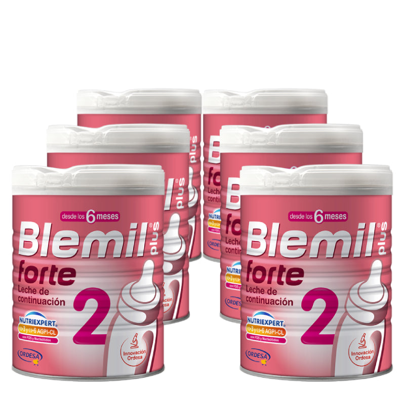 PACK BLEMIL Plus 2 Forte Leche de Continuación 6x800gr-9