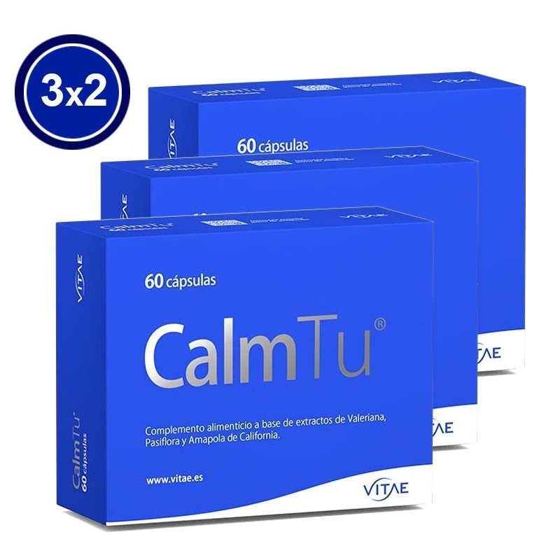 VITAE CalmTu 180 Cápsulas 3x2 PACK AHORRO-2