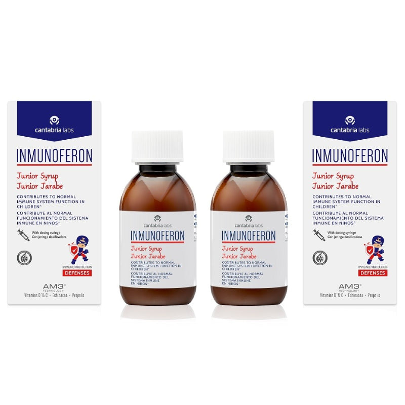 INMUNOFERON Junior Jarabe DUPLO 2x150ml-1