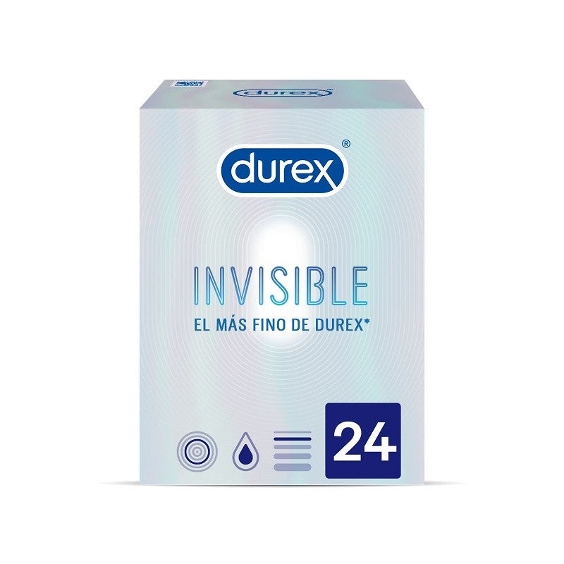 DUREX Preservativos Invisibles Súper Finos 24 unidades-2