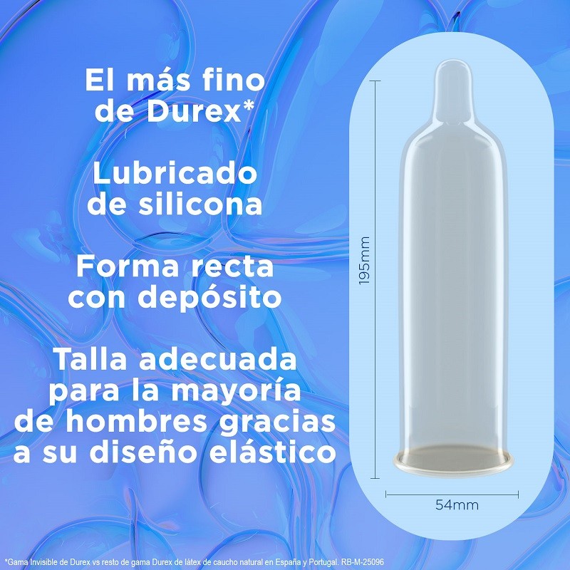 DUREX Preservativos Invisibles Súper Finos 24 unidades-5