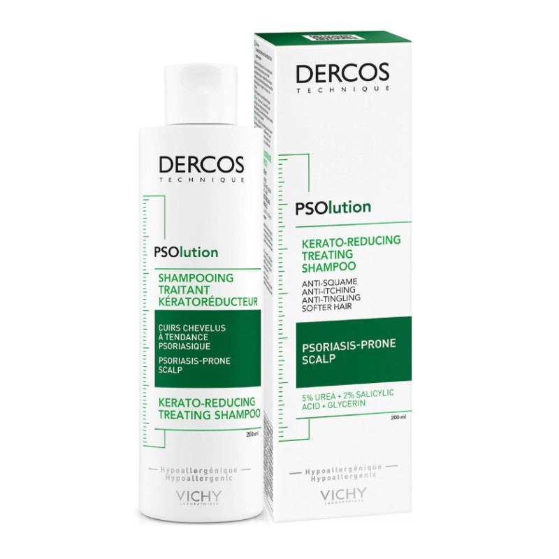 VICHY Dercos PSOlution Champú de Tratamiento Keratorreductor 200ml-2