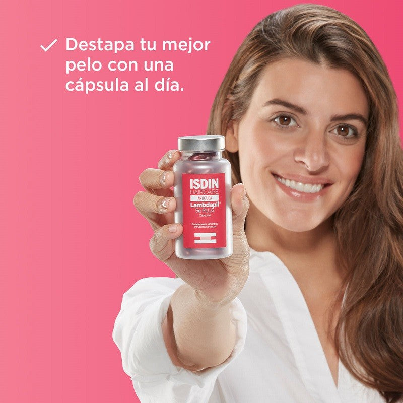 ISDIN LAMBDAPIL Anticaída 5 Alfa Plus 60 Cápsulas Blandas-3