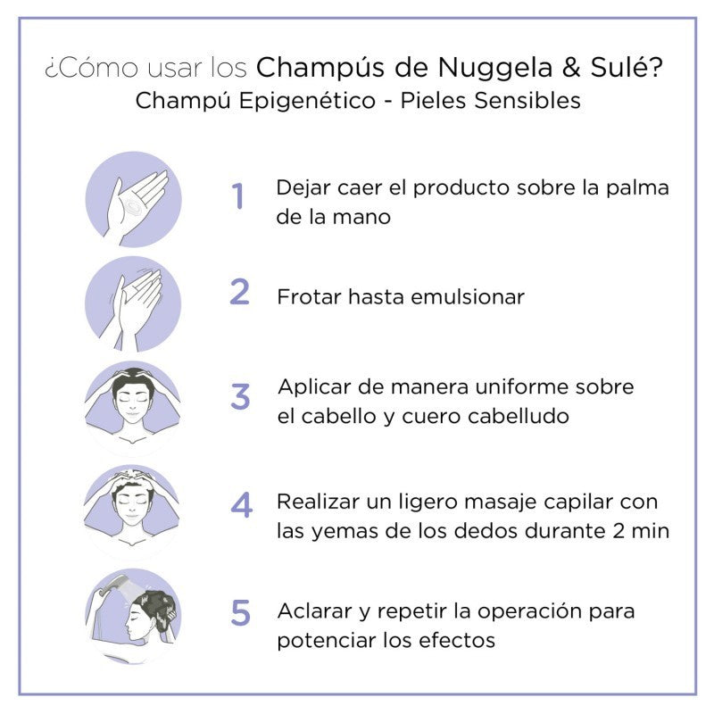 NUGGELA & SULÉ Champú Epigenético Pieles Sensibles 250ml-6