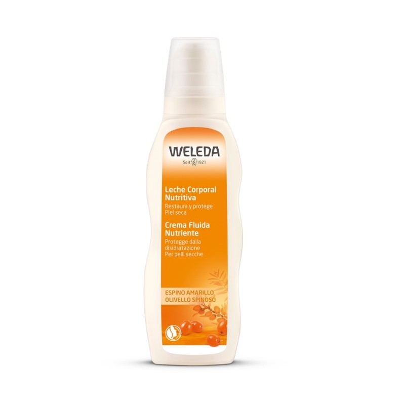 WELEDA Leche Corporal Nutritiva de Espino Amarillo 200ml-1