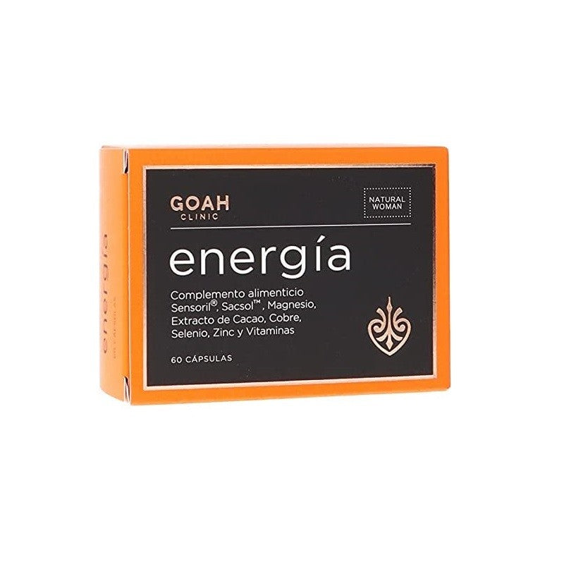 GOAH CLINIC Energía 60 Cápsulas-1