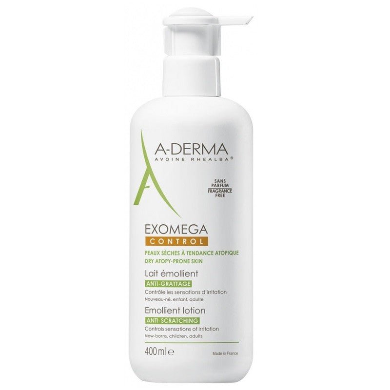 A-DERMA Exomega Control Leche Emoliente 400ml-1