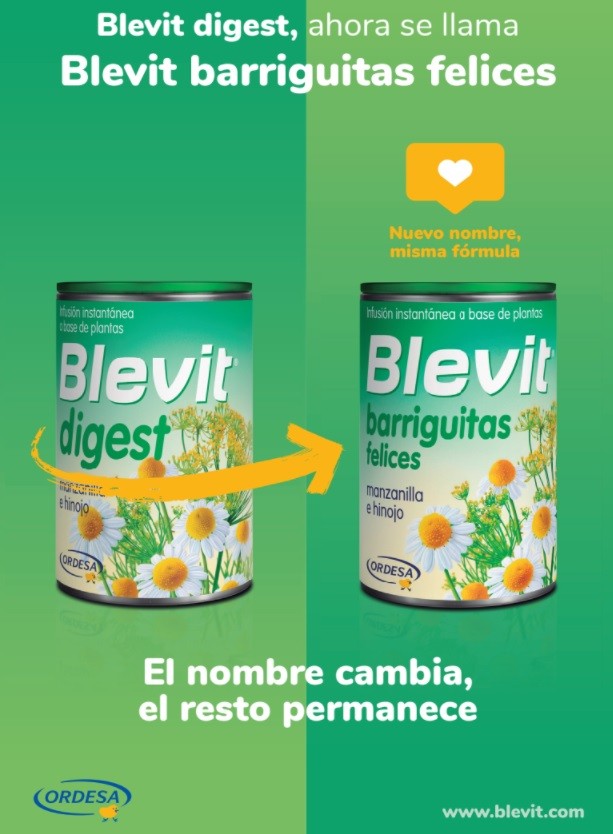 BLEVIT Digest Infusión Instantánea "Barriguitas Felices" 150g-2