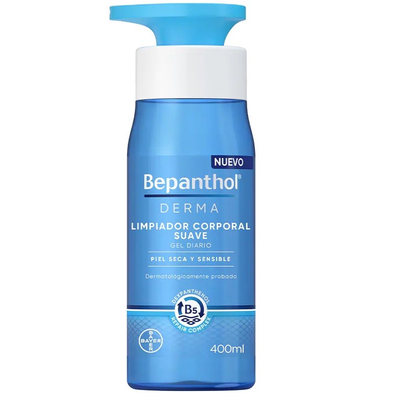 BEPANTHOL Derma Limpiador Corporal Suave 400ml-1