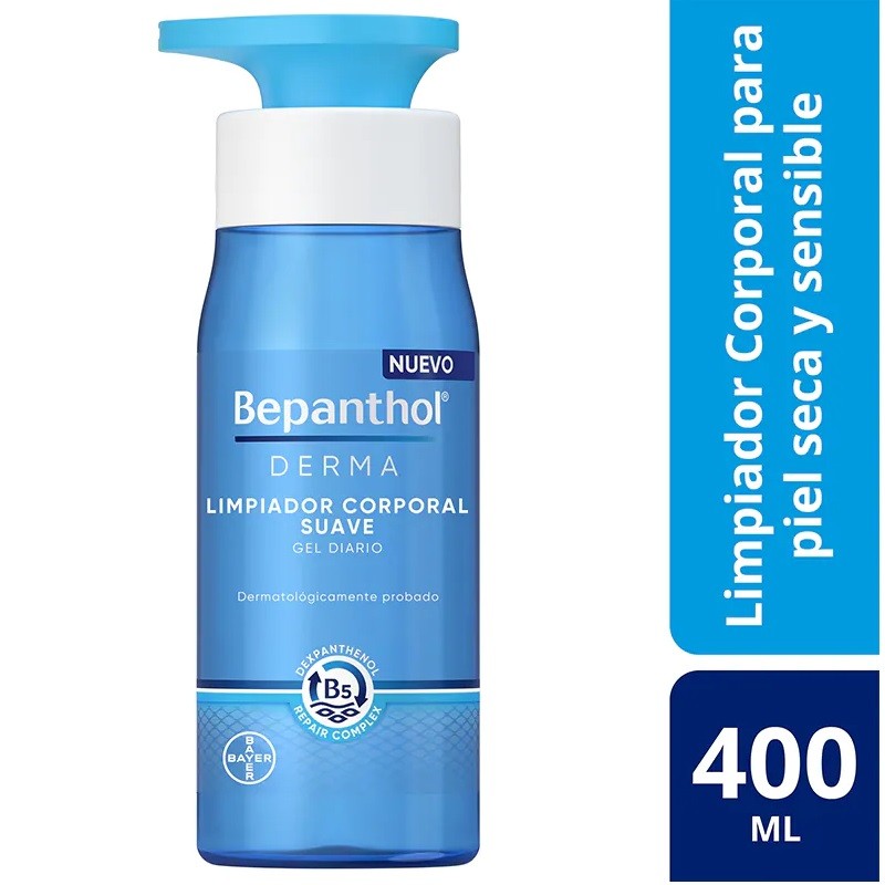 BEPANTHOL Derma Limpiador Corporal Suave 400ml-2