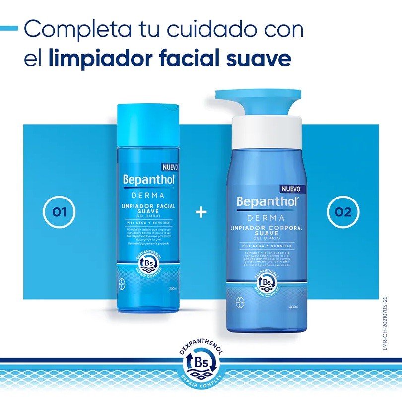 BEPANTHOL Derma Limpiador Corporal Suave 400ml-7