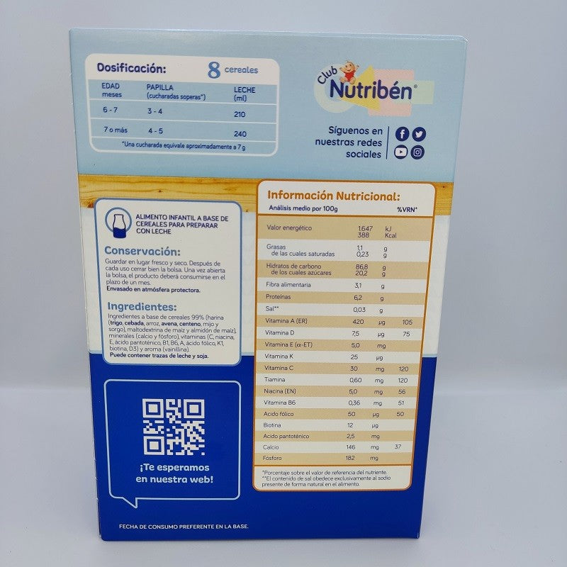 NUTRIBÉN 8 Cereales 600gr-3
