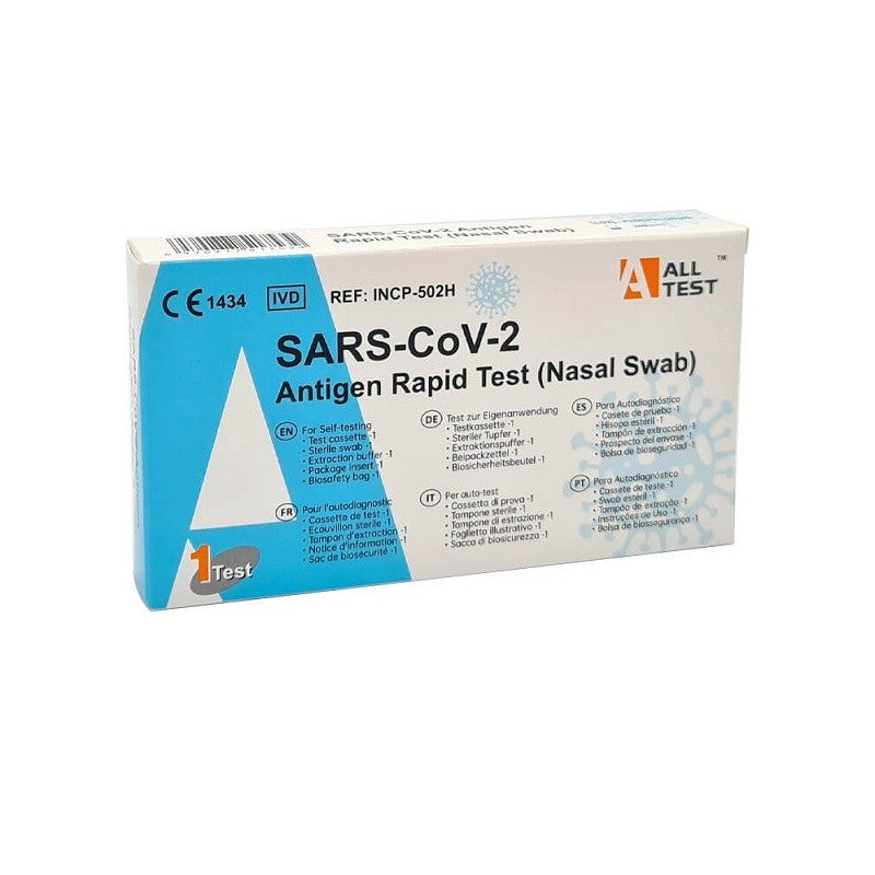 TEST ANTÍGENOS COVID 1 Test Nasal Rápido - ALL TEST-1