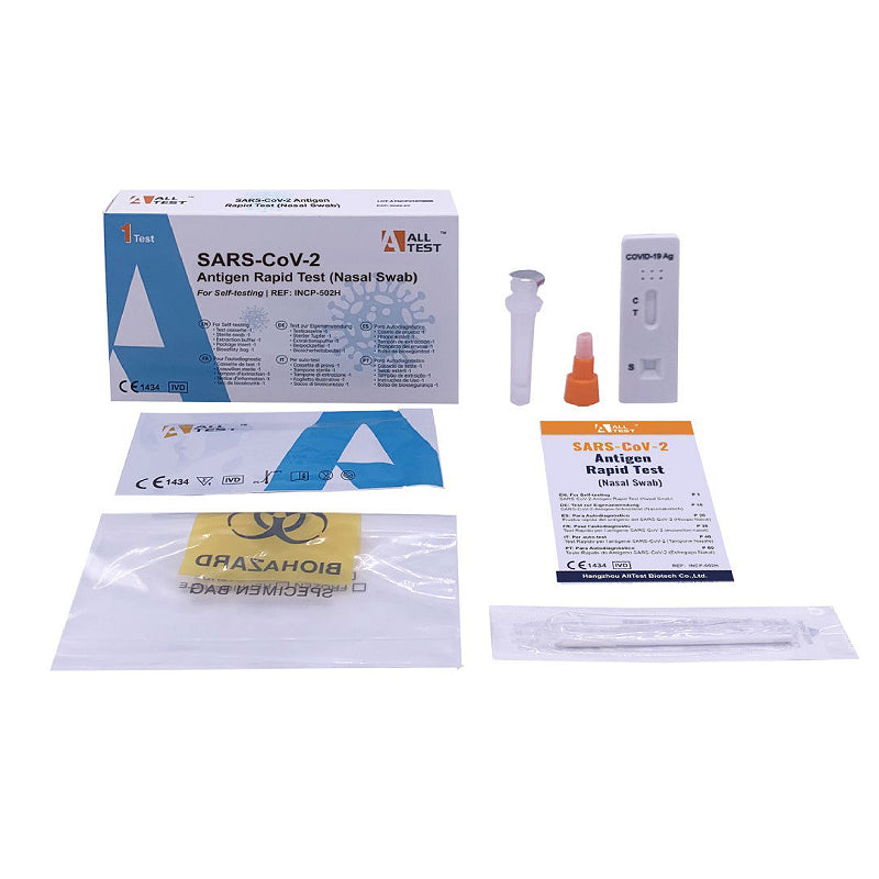 TEST ANTÍGENOS COVID 1 Test Nasal Rápido - ALL TEST-2