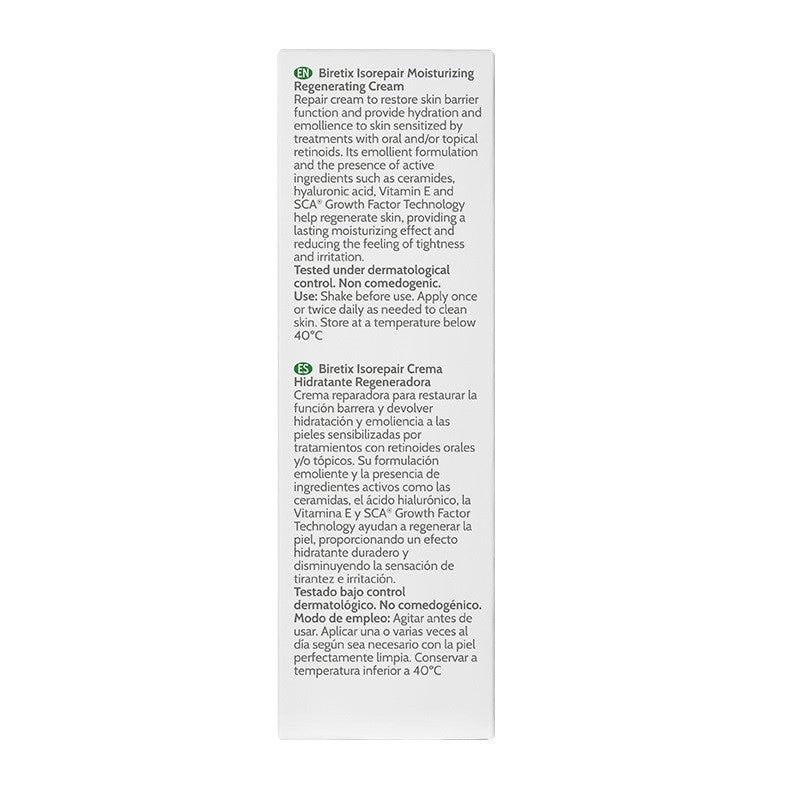 BIRETIX Isorepair Crema Hidratante Regeneradora 50ml-4