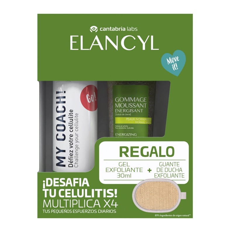ELANCYL Pack My Coach + Gel Exfoliante + Guante Exfoliante (REGALOS)-2