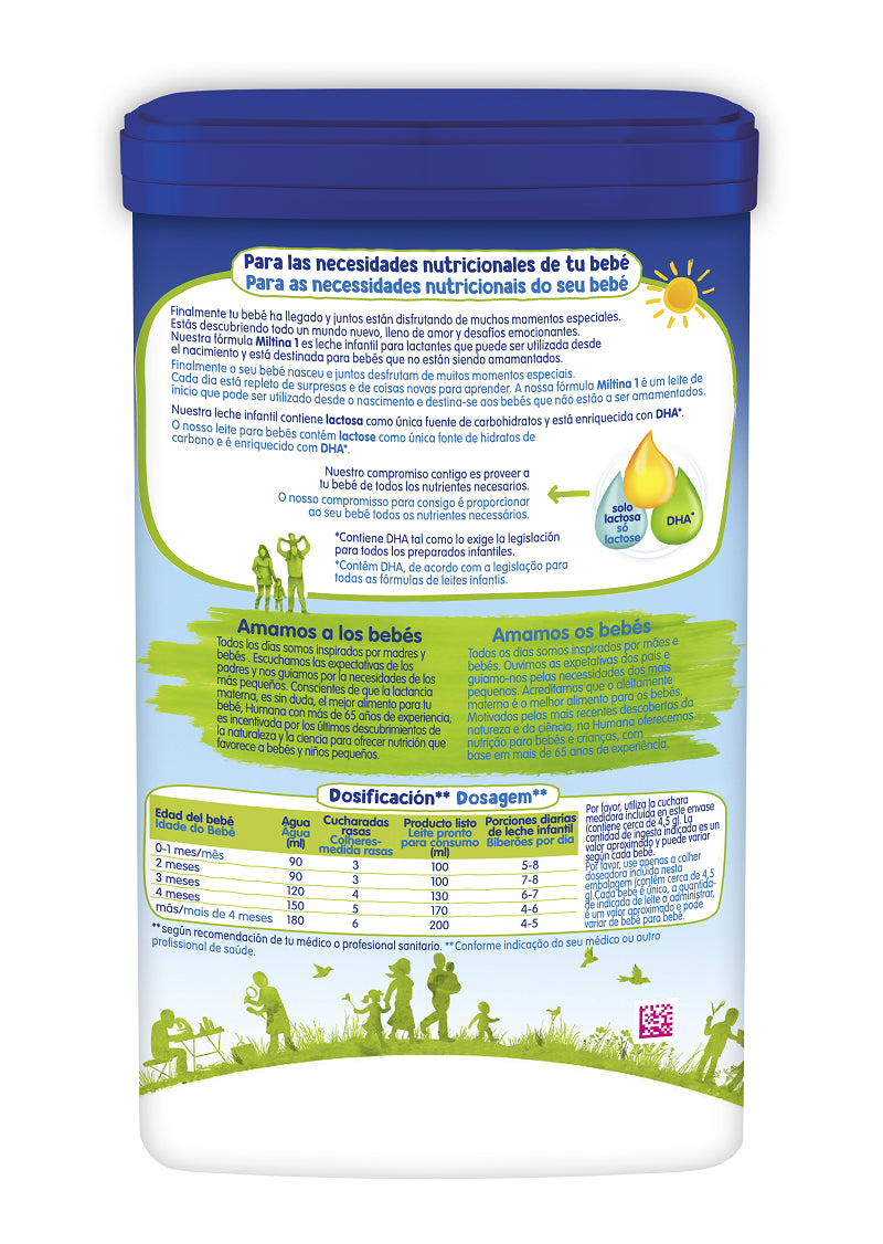 MILTINA 1 Leche de Inicio para Lactantes 800gr-2