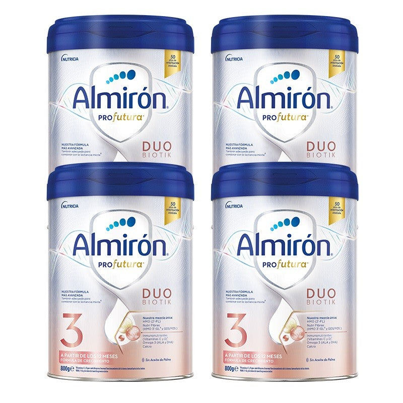 ALMIRÓN Profutura 3 Leche de Crecimiento Duobiotik Pack 4X800gr-1