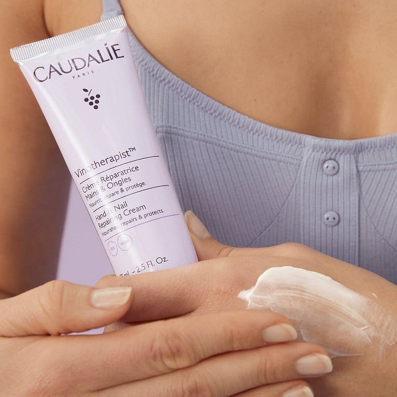CAUDALIE Vinotherapist Crema Manos y Uñas Reparadora 75ml-3