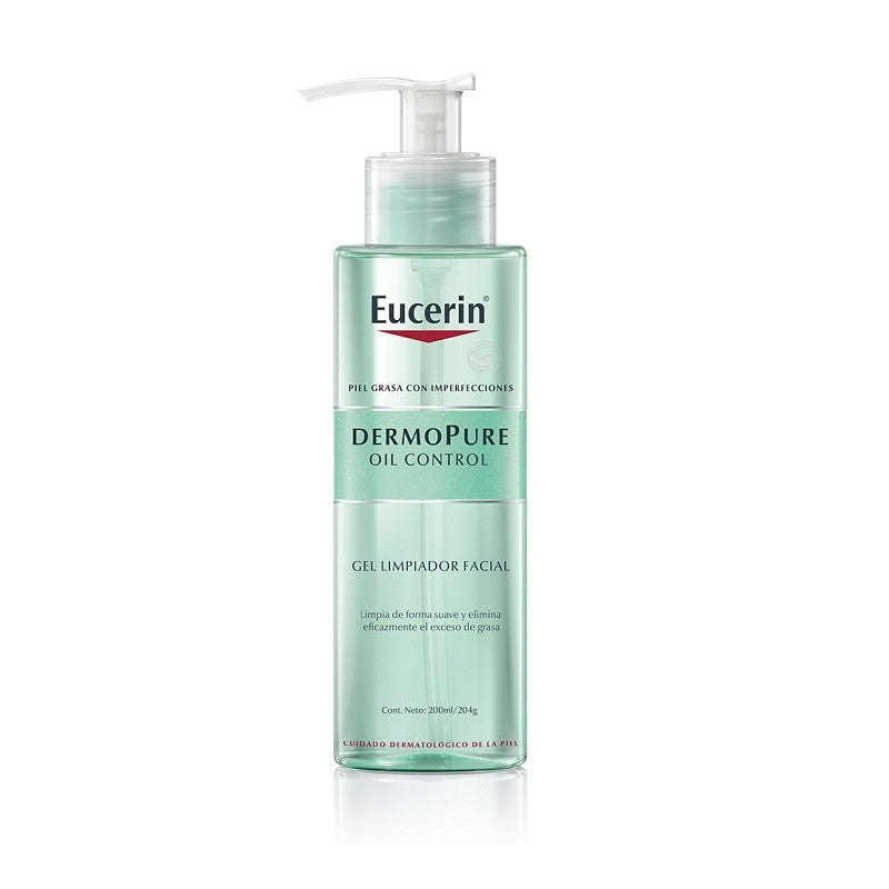EUCERIN Dermopure Gel Nettoyant Visage Sébum 200 ml