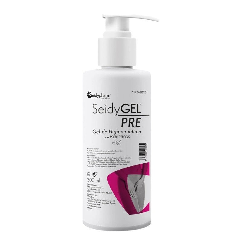 SEIDYGEL PRE Gel Higiene Íntima con Prebióticos 300ml-1