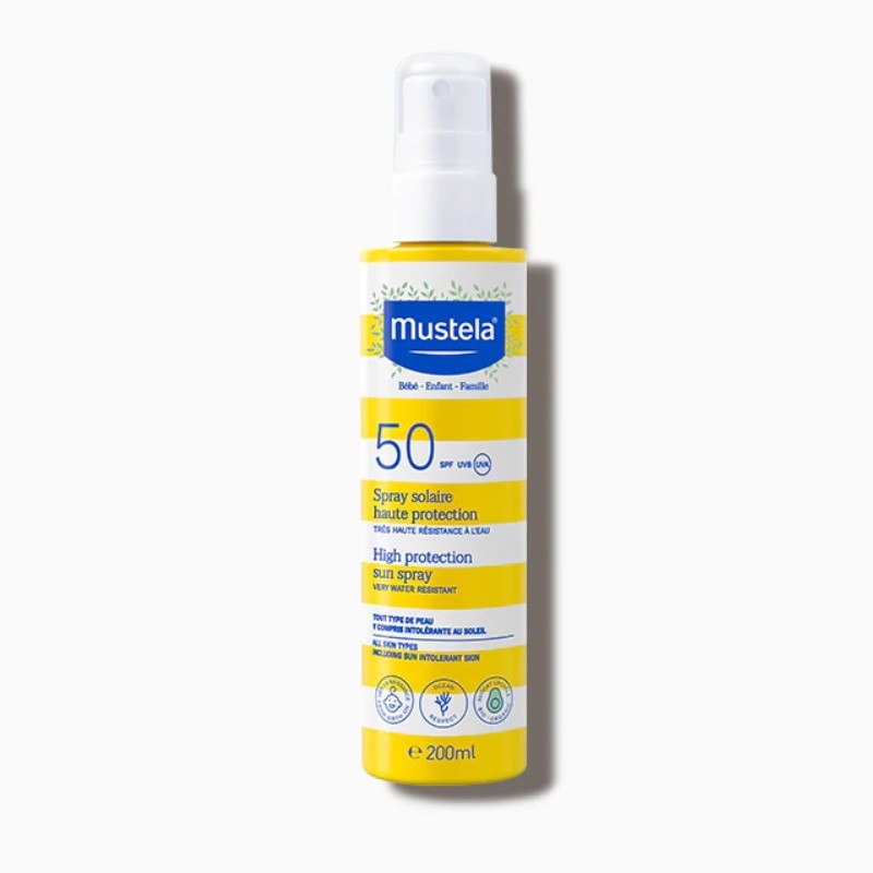 MUSTELA Spray Solar Bebés y Niños SPF50+ (200ml)-1