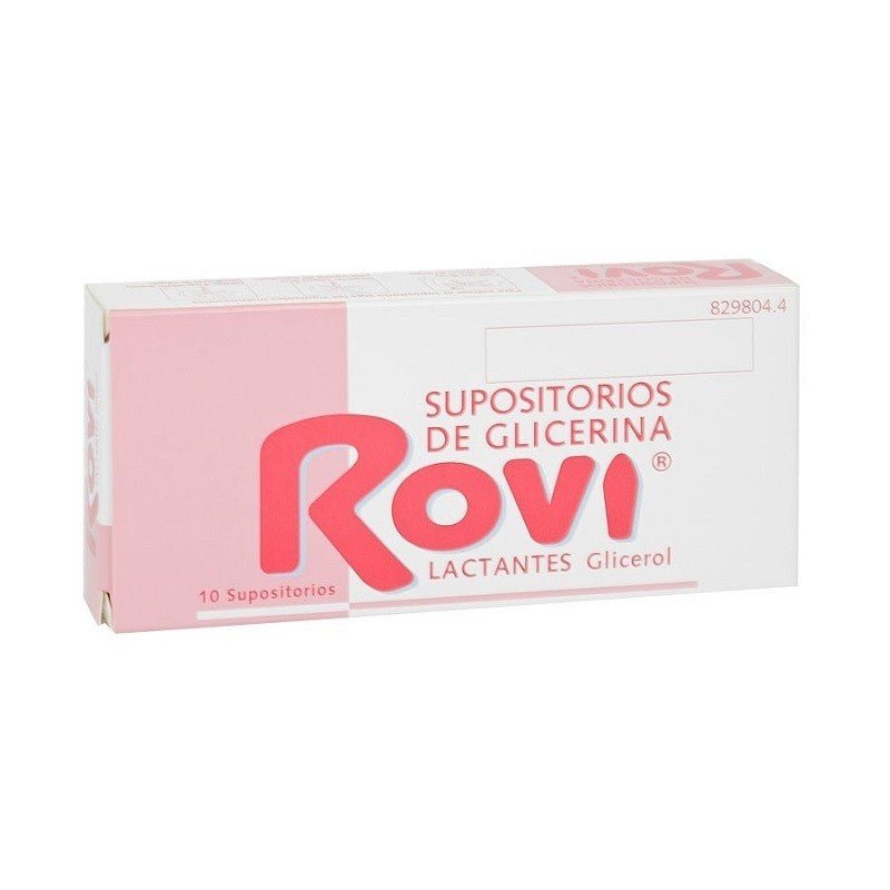ROVI Supositorios de Glicerina para Lactantes 10 supositorios-1