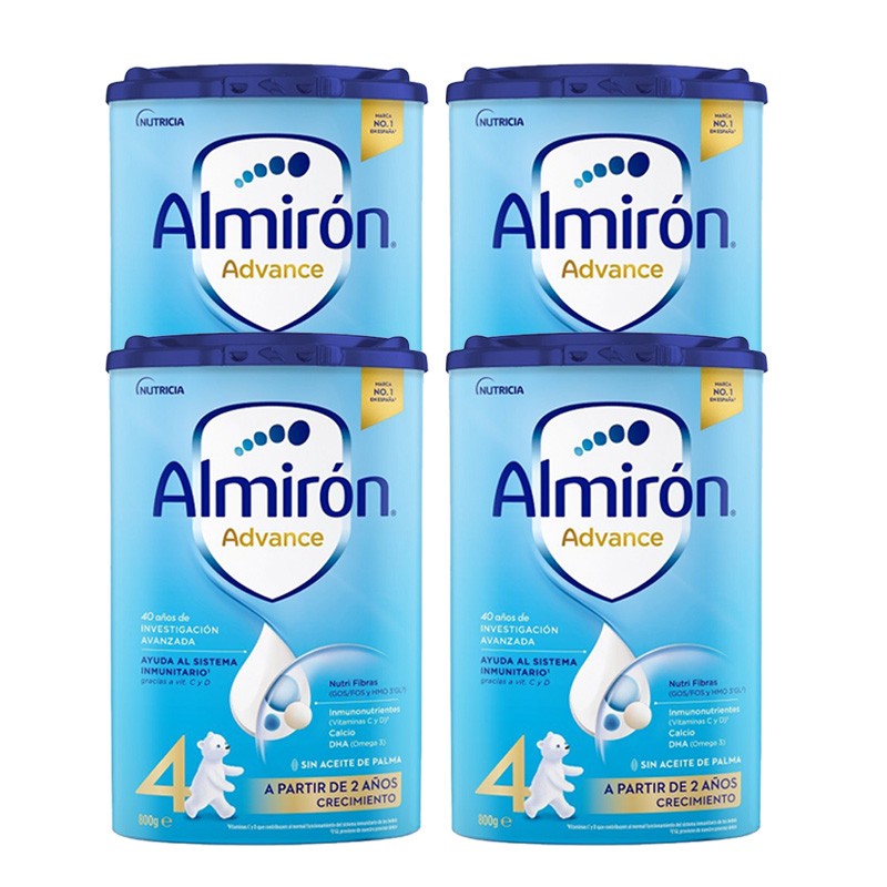 ALMIRÓN Advance 4 con Pronutra Leche de Crecimiento Pack 4x800gr-1