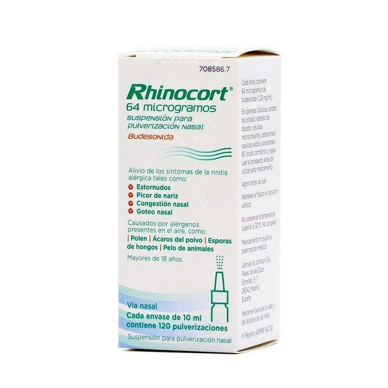 RHINOCORT 64mcg Suspensión para Pulverización Nasal 120 Dosis-1